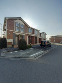 駐車場に車を止められます