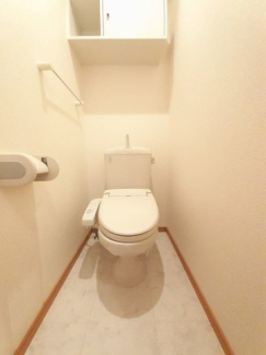 シンプルで使いやすいトイレです