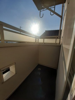 バルコニー付きです