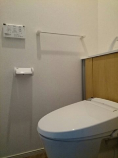 トイレもきれいです