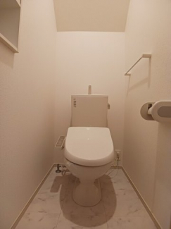 トイレもきれいです