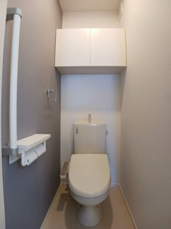 清潔感のあるトイレです