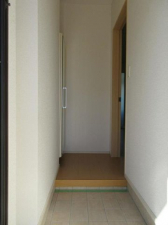 落ち着いた玄関です