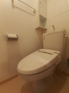 トイレもきれいです