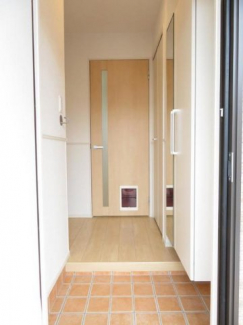 きれいな玄関です