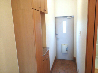 ゆったりとした玄関です