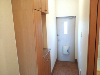 ゆったりとした玄関です