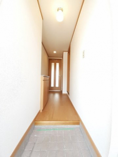 きれいな玄関です