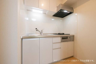 コンパクトなキッチンで掃除もラクラク