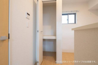 大きなスペースがあり、収納には困りません