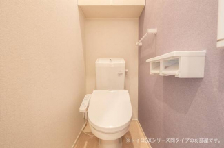 シンプルで使いやすいトイレです