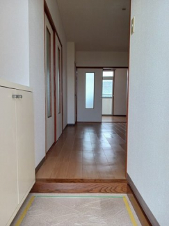 毎日通る玄関はこちらです