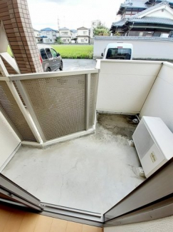 バルコニーがあります