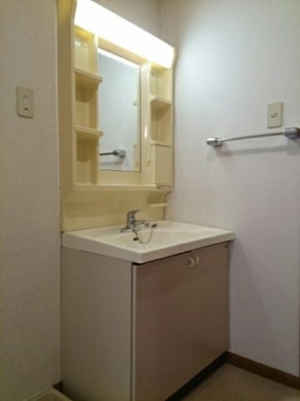 広い洗面スペース