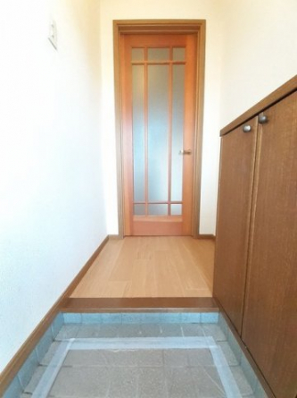 ゆったりとした玄関です