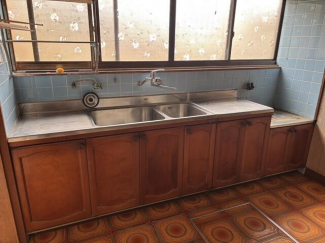 キッチン。　しっかりとした広さもあります。