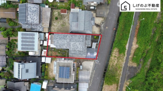 上空からの写真です。