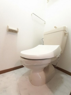 トイレもきれいです