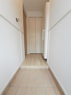 ゆったりとした玄関です