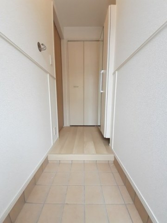 ゆったりとした玄関です