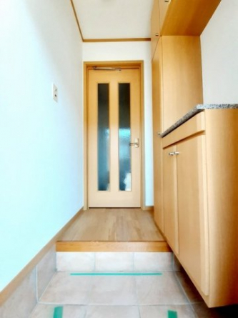 きれいな玄関です