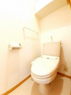 トイレもきれいです