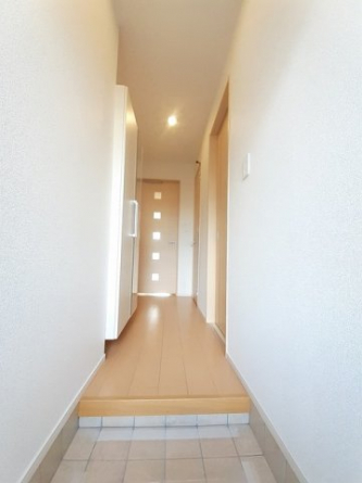 毎日通る玄関はこちらです