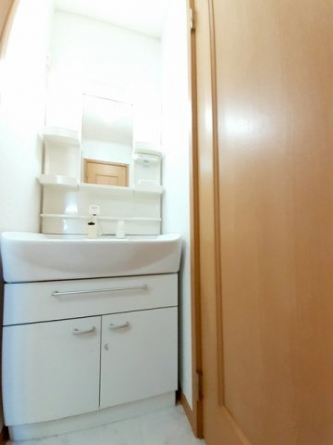 広い洗面スペース