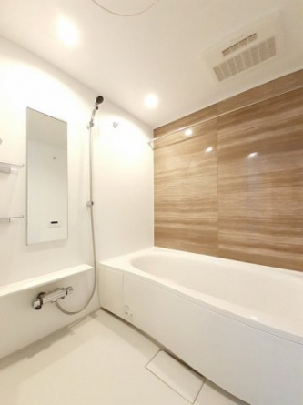 日々の疲れを癒すお風呂付です