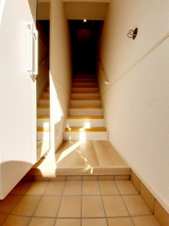 ゆったりとした玄関です