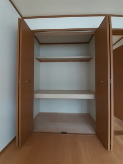 十分な収納スペースがあります