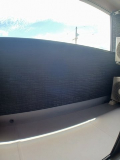 落ち着いた時間を過ごせるバルコニーです