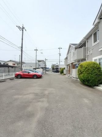 駐車スペースもあります