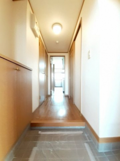 きれいな玄関です