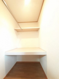 十分な収納スペースがあります