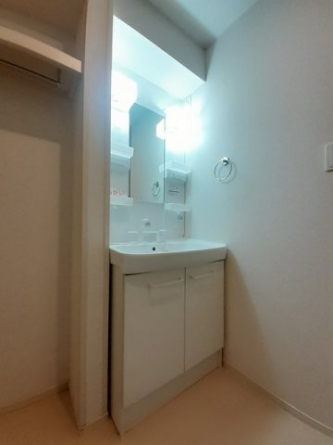 広い洗面スペース