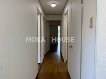 明るい玄関です