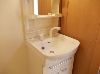 広い洗面スペース