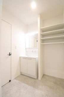 【施工例】ＴＯＴＯの洗面台オクターブＬｉｔｅを採用。