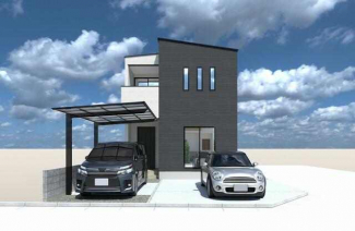 【完成予想図】住みやすい立地が魅力的☆スタイリッシュなデザイ