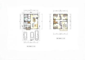 ４ＳＬＤＫの間取り図です