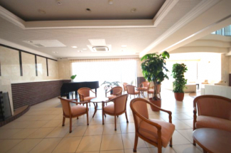 エントランス、談話空間