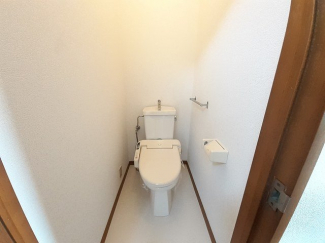 ゆったりとした空間のトイレです