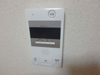 ＴＶモニタ付インタホンでセキュリティ面にも配慮