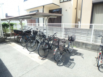 自転車置場です