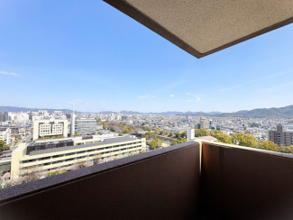 北面バルコニーからの眺望