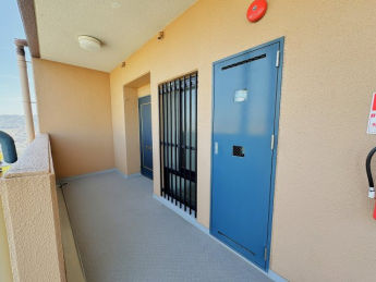 最上階の南東角部屋