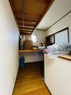 大きなスペースがあり、収納には困りません