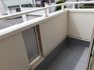 広々としたバルコニーです