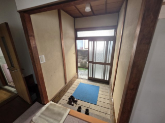 シンプルで使いやすい玄関です